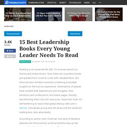 15 Best Leadership Books Every Young Leader Must Read