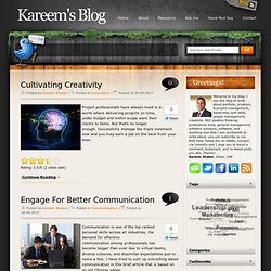 Kareem's Blog