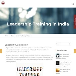 Leadership Training in India - Pragati Leadership