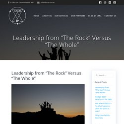 Leadership from "The Rock" Versus "The Whole" - Affari SP