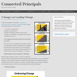 3 Images on Leading Change
