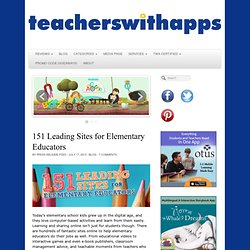 151 Leading Sites for Elementary Educators