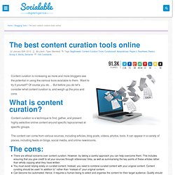 The best content curation tools online