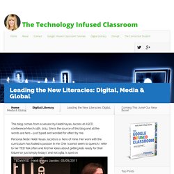 Leading the New Literacies: Digital, Media & Global