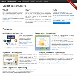 Leaflet Vector Layers - Jason Sanford
