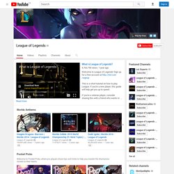 RiotGamesIncs kanal