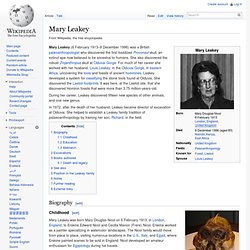 Mary Leakey