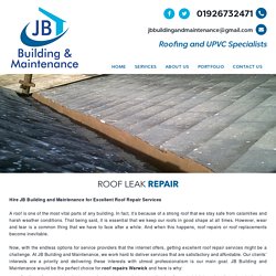 Roof repairs Leamington