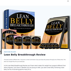 Lean Belly Breakthrough Review