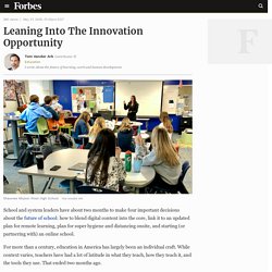 Leaning Into The Innovation Opportunity