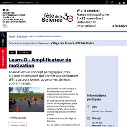 Learn-O - Amplificateur de motivation