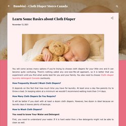 Learn Some Basics about Cloth Diaper