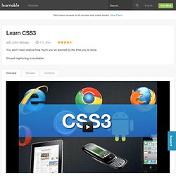 CSS3 Live Course Outline - SitePoint Courses