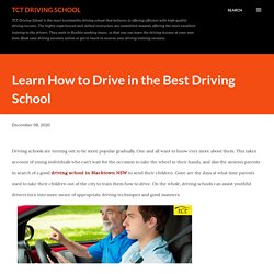 Learn How to Drive in the Best Driving School