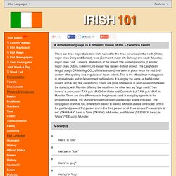 Learn Irish - Vowels