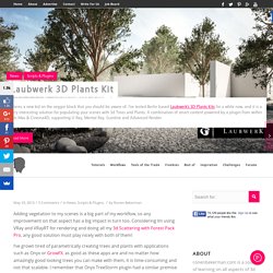 Learn about Laubwerk 3d Plants Kit plugin