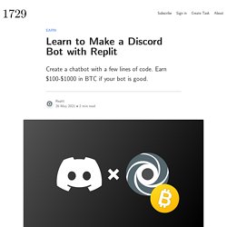 Learn to Make a Discord Bot with Replit