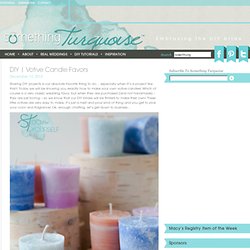 Learn how to make votive candles the easy way!