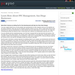 Learn More About PPC Management, San Diego Businesses