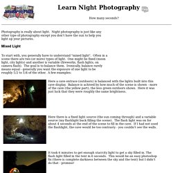 Learn Night Photography