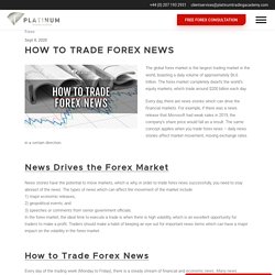 Learn How to Trade Forex News - Platinum Trading Academy