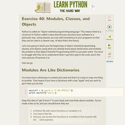 Learn Python The Hard Way, 3rd Edition