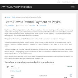 Learn How to Refund Payment on PayPal