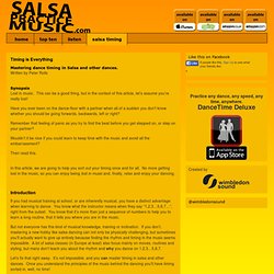 Learn salsa timing with this FREE guide to salsa dance timing