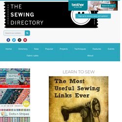 Learn to Sew - The Sewing Directory
