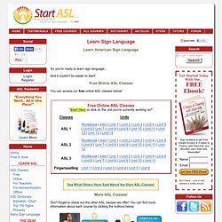 Learn Sign Language (ASL)