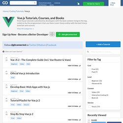 Learn Vue.js - Best Vue.js Tutorials (2019)