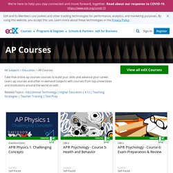 Learn AP with Free Online AP Courses