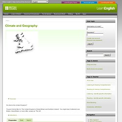 Climate and Geography
