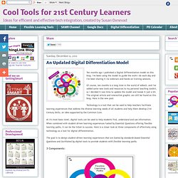 ol Tools for 21st Century Learners: An Updated Digital Differentiation Model