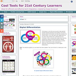 Digital Differentiation ~ Cool Tools for 21st Century Learners