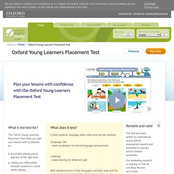 Oxford Young Learners Placement Test - Overview