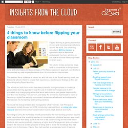 LearnersCloud Blog: 4 things to know before flipping your classroom