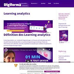 Learning analytics (définition)