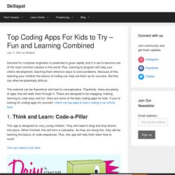 Top Coding Apps For Kids to Try - Fun and Learning Combined