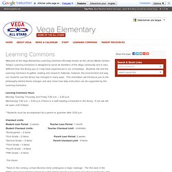 Learning Commons - Vega Elementary