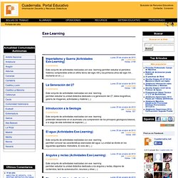 Exe-Learning - Cuadernalia. Portal Educativo