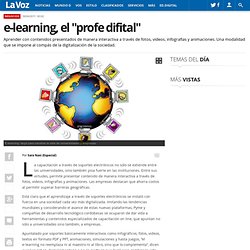 e-learning, el "profe difital"