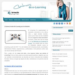 Lo bueno y lo malo del e-Learning para el estudiante | Cuadernos de e-Learning
