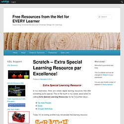 Scratch – Extra Special Learning Resource par Excellence!