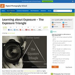 Learning about Exposure – The Exposure Triangle