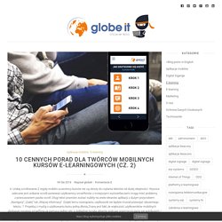 E-learning – globeit.ninja – Oficalny Blog Globe IT