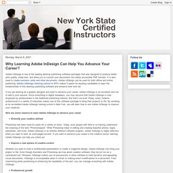 Why Learning Adobe InDesign Can Help You Advance Your Career?