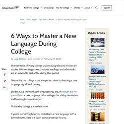 Learning a New Language in College