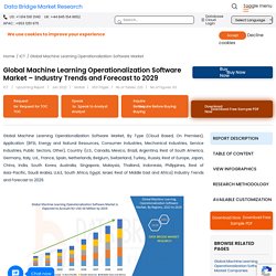 Machine Learning Operationalization Software Market