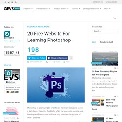 20 Free Website For Learning Photoshop - DevsTrend